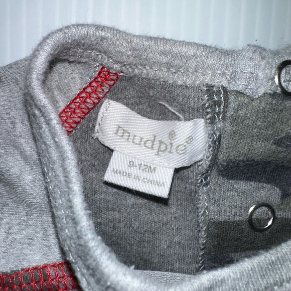 Mud Pie Kids Baby Santa Camo Christmas 1 Pc Boys Outfit Set 9-12 months Boy - Picture 2 of 8